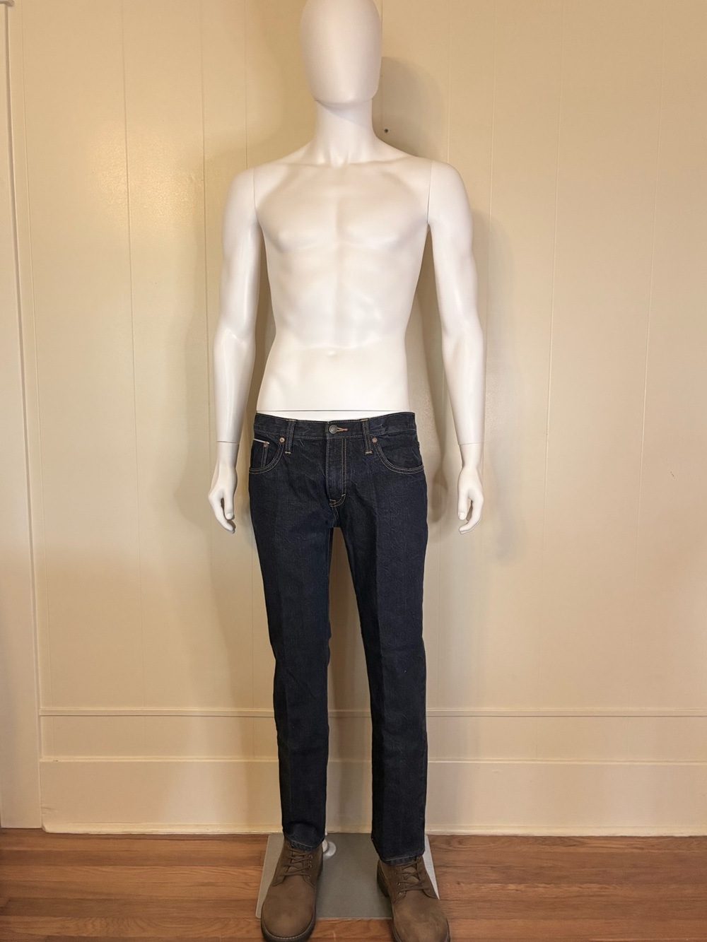 Old Navy Men's Indigo Straight/Boot Cut Jeans